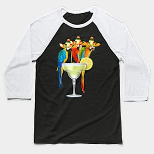 Parrot Cinco De Mayo Funny Drinking Tequila Mexican Fiesta Baseball T-Shirt
